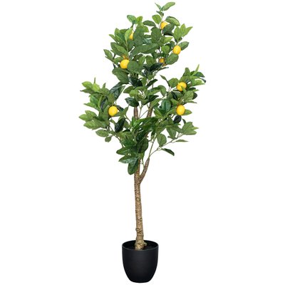 Искусственное Лимонное дерево 130 см, в горшке (360412) 360412 фото