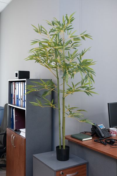 Штучна трава - Бамбук 150 см, в горщику (360504) 360504 фото