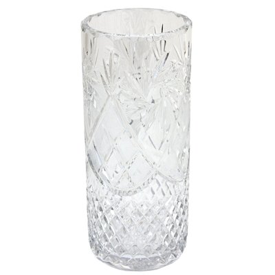 Хрустальная ваза для цветов - Мельница, 26,5 см, хрусталь (5557) vase5557 фото