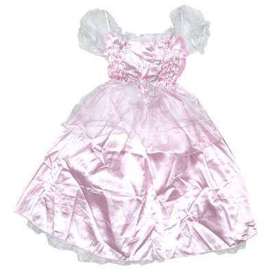 Детское карнавальное платье, 6 лет - 115 см, розовый, полиэстер (460885-3) 460885-3 фото