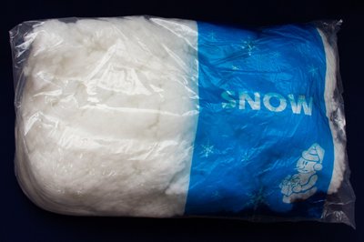 Искусственный снег, 1 упаковка, 200 г, белый, пушистый (090341) 090341 фото