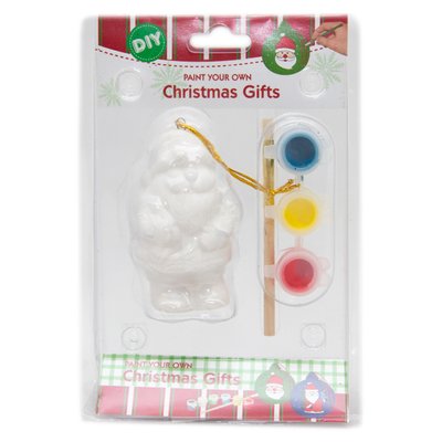 Набор для детского творчества - Дед Мороз, 8 см, керамика (791644) 791644 фото