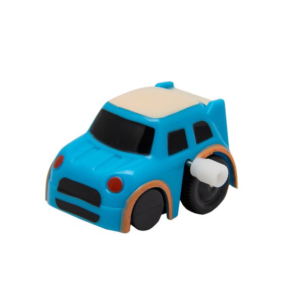 Іграшка заводна - машинка Aohua, 4x3x2,5 см, блакитний, пластик (8058A-3-3) 8058A-3-3 фото