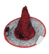 Карнавальный колпак, 41x41 см, красный, полиэстер (461097-1) 461097-1 фото 2