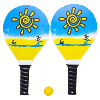 Набор детских ракеток для пляжного тенниса, 39x1,5x20 см (DBH09005) DBH09005 фото