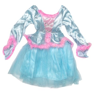Дитячий карнавальний костюм для дівчинки, зріст 104 см, блакитний (460427-1) 460427-1 фото