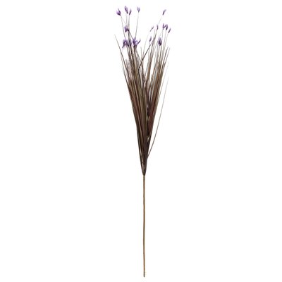 Штучна квітка з 3-ма гілочками, 90 см, ліловий (130054) 130054 фото