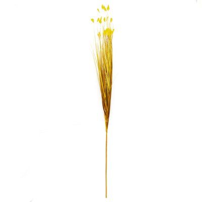 Штучна квітка з 3-ма гілочками, 90 см, помаранчевий (130061) 130061 фото