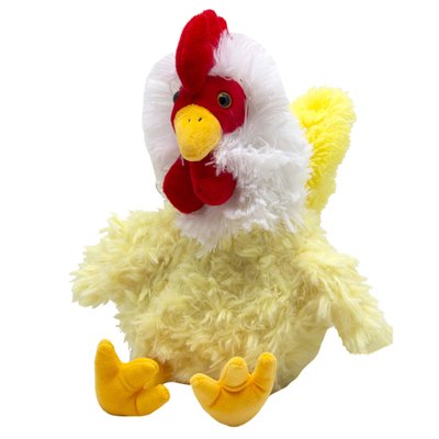 Мягкая игрушка - цыпленок-петушок, 24 см, желтый, полиэстер (M1519124-2) M1519124-2 фото