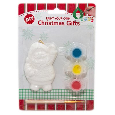 Набор для детского творчества - Дед Мороз, 8 см, керамика (791767) 791767 фото