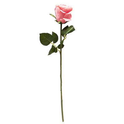 Штучна троянда, 53,5 см, рожевий (130108) 130108 фото