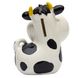 Декоративная фигурка - копилка корова, 14x11x8 см, белый, полистоун (240531) 240531 фото 2