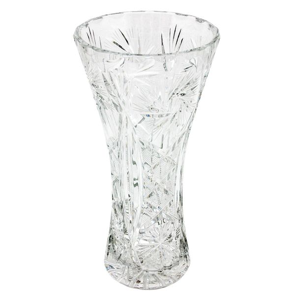 Кришталева ваза для квітів - Млин, 26,5 см, кришталь (6210/2) vase6210_2 фото