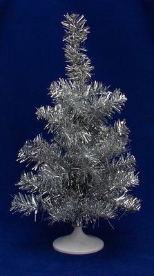 Ялинка штучна новорічна 45 см, сріблястий, ПВХ (1МАГ-45/4) 1mag-45/4 фото