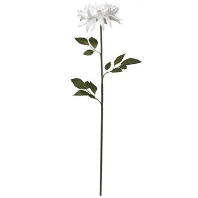 Штучна квітка - Жоржина, 76 см, білий (631413) 631413 фото