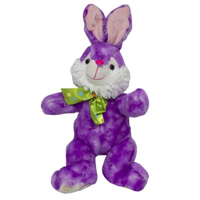 Мягкая игрушка - кролик, 40 см, сиреневый, полиэстер (M1222923-2) M1222923-2 фото