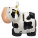Декоративная фигурка - копилка корова, 14,5x8,5x13 см, белый, полистоун (240623) 240623 фото 2