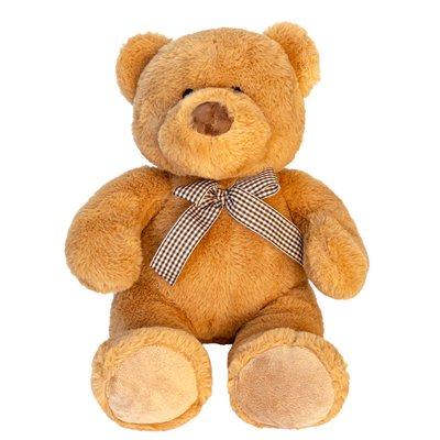 Мягкая игрушка - медведь бурый, 30 см, полиэстер (396305) 396305 фото