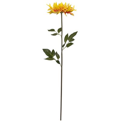 Искусственный цветок - Георгина, 76 см, оранжевый (631420) 631420 фото