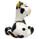Декоративная фигурка - копилка корова, 14,5x9x13 см, белый, полистоун (240647) 240647 фото 2