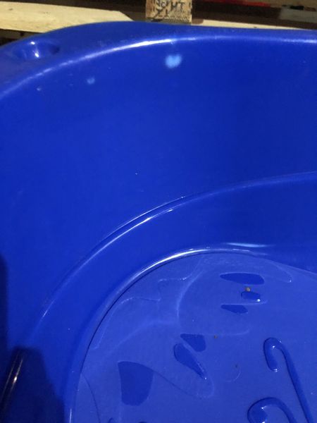 Детская Песочница без крышки, квадратная, 76,5x76,5x20 см, синий, пластик (25-515) УЦЕНКА 25-515 фото