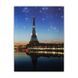 Светящаяся картина - Эйфелева башня на фоне ночного Парижа, 4л, 40x30 см (940218) 940218 фото 1