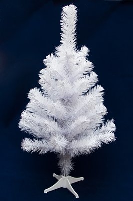 Ялинка штучна новорічна 60 см, білий, ПВХ (МАГ-60/1) mag-60/1 фото