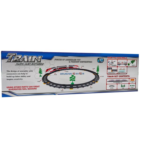 Ігровий набір - Залізниця з потягом, колія 176 см, трек 62х62 см (2931A-12) 2931A-12 фото