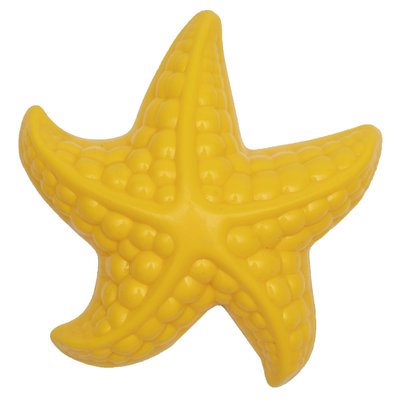 Формочка - морская звезда, 11,5x11x3 см, желтый, пластик (JH2-002D-3) JH2-002D-3 фото