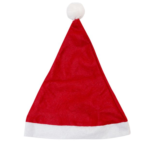Маска карнавальная Санта Клаус с колпаком, 30x24 см, полиэстер, пластик (462919) 462919 фото
