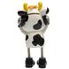 Декоративная фигурка - копилка корова, 19,5x10x10,5 см, белый, полистоун (240722) 240722 фото 2