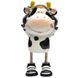 Фігурка декоративна - скарбничка корова, 19,5x10x10,5 см, білий, полістоун (240722) 240722 фото 1