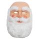 Маска карнавальна Санта Клаус з ковпаком, 30x24 см, поліестер, пластик (462919) 462919 фото 2