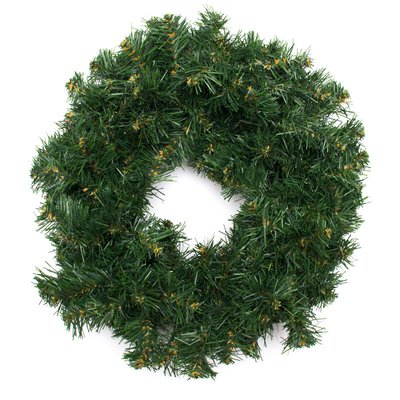 Венок рождественский, 40 см, зеленый (MWS-40) MWS-40 фото