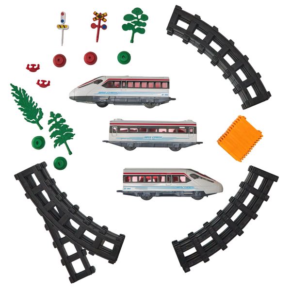 Ігровий набір - Залізниця з потягом, колія 308 см, трек 84х62 см (2934A-11) 2934A-11 фото