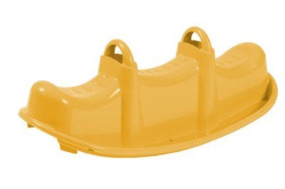Качели - Трио, 103,5x36,5x43,5 см, желтый, пластик, 3 места (47-506-3) УЦЕНКА 47-506-3 фото