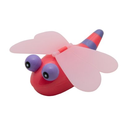 Іграшка заводна - бабка Aohua, 6,5 см, рожева, пластик (2K-75C-1) 2K-75C-1 фото