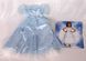 Детское карнавальное платье, 6 лет - 115 см, голубой, полиэстер (460885-4) 460885-4 фото 3