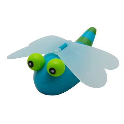 Игрушка заводная - стрекоза Aohua, 6,5 см, голубой, пластик (2K-75C-2) 2K-75C-2 фото