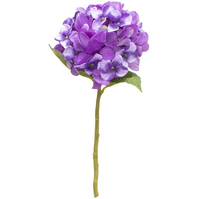 Штучна квітка Гортензія, 35 см, фіолетовий (630249) 630249 фото
