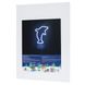 Неоновый светильник Дельфин на подставке, ночник 17,5x10x27,7 см, синий, батарейки/USB провод (140632) 140632 фото 3