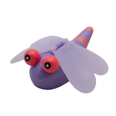 Игрушка заводная - стрекоза Aohua, 6,5 см, фиолетовый, пластик (2K-75C-3) 2K-75C-3 фото