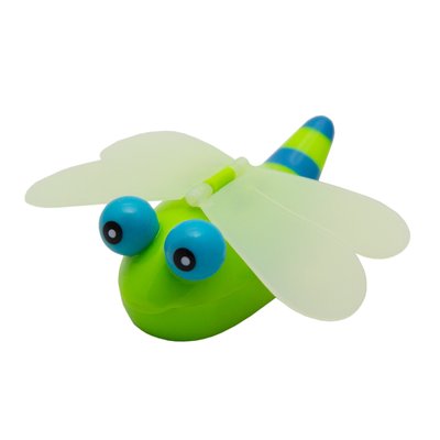Іграшка заводна - бабка Aohua, 6,5 см, зелений, пластик (2K-75C-4) 2K-75C-4 фото