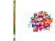 Хлопушка пневматическая, 100 см, разноцветные фигурки из бумаги и фольги (400300) 400300 фото 1
