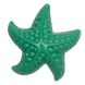 Формочка - морская звезда, 11,5x11x3 см, зеленый, пластик (JH2-002D-1) JH2-002D-1 фото 1