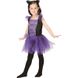 Детский карнавальный костюм летучая мышь для девочки, рост 110-120 см, черный, вискоза, полиэстер (CC283B) CC283B фото 1