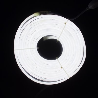 Неонова світлодіодна гірлянда-трубка SMD2835 LED, 5 м, теплий білий, кріплення, IP20 (950101) 950101 фото
