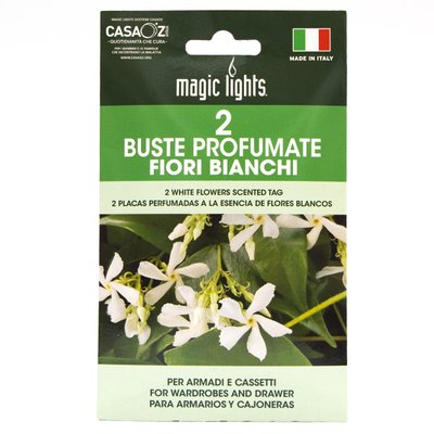 Набір ароматичних Саше Magic Lights, 2 шт, Білі квіти (20422) 20422 фото