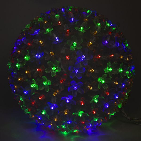 Світлодіодна декорація - куля що світиться, 34 см, 300л, різнокольорова, IP20 (650613) 650613 фото