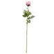 Штучна троянда-гілка, тканина, пластик, 64 см, світло-рожева (630119) 630119 фото 1